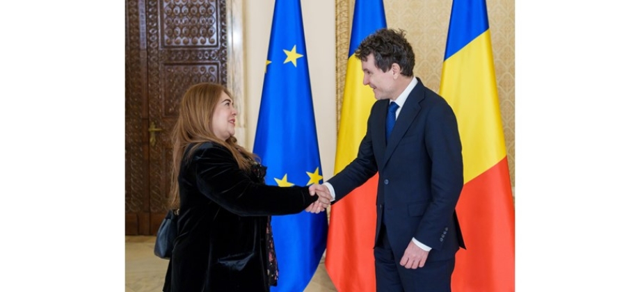 Embajada de Colombia participa en encuentro presidencial sobre prioridades de política exterior de Rumania